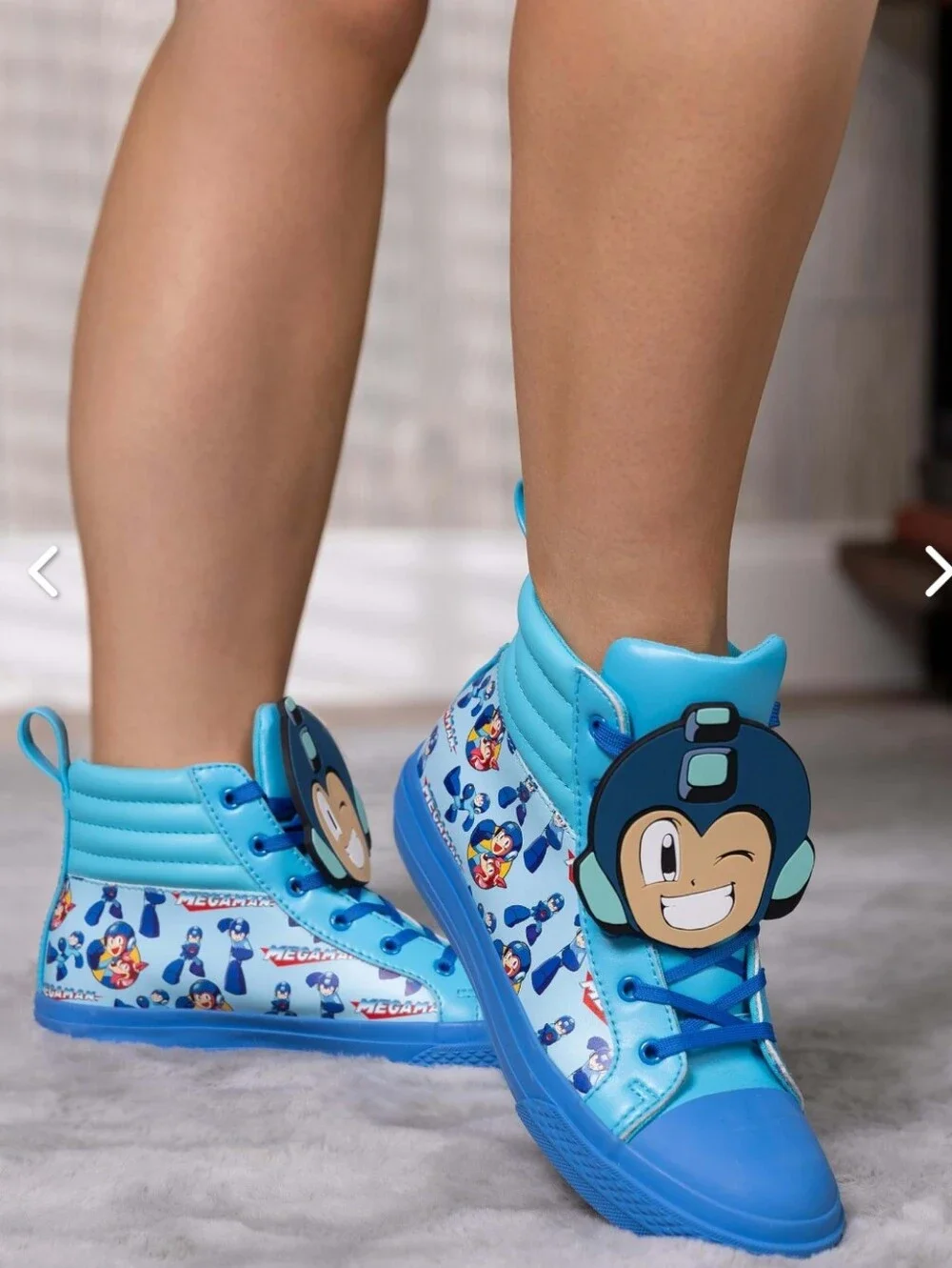 Capcom bright blue
